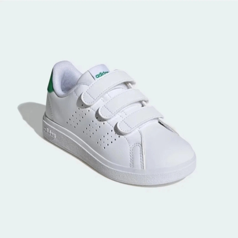 NEW adidas Advantage Base 2.0 CF C Court Hook & Loop Velcro Kids Low Kids